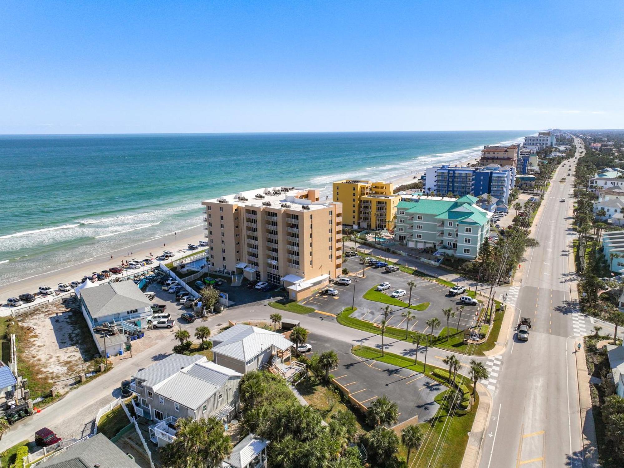 Вилла Oceanfront Balcony, Pool, Bbq, Steps To Flagler Ave Нью-Смирна-Бич Экстерьер фото